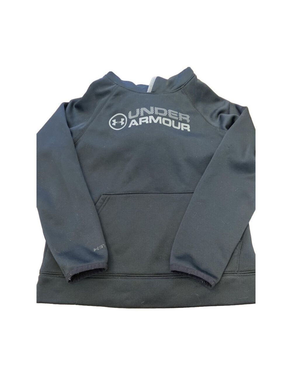 Kids Under Armour Hoodie YS/M Black Grey